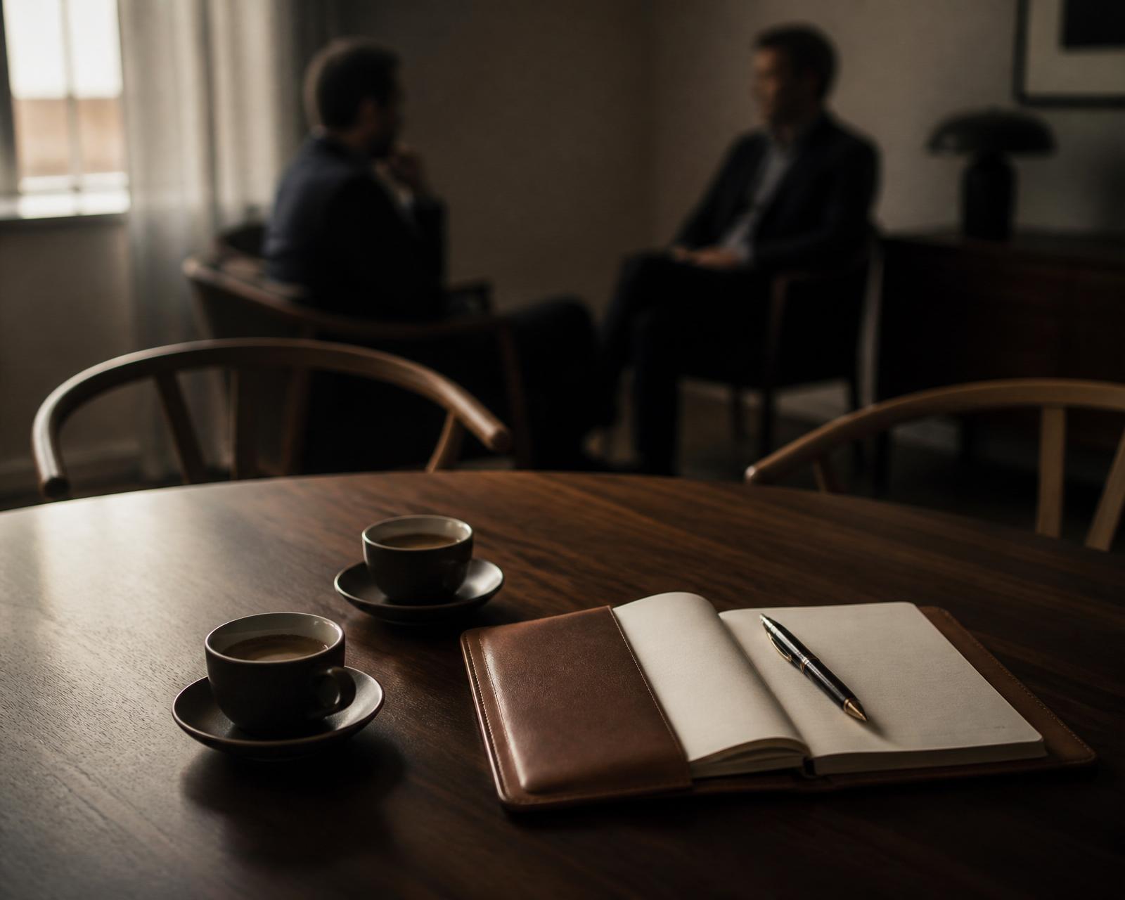 A private conversation at a Nordic investment office